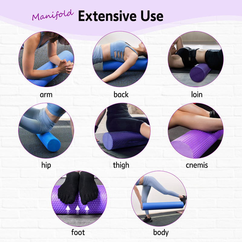 Load image into Gallery viewer, Pilates Foam Roller Long Physio Yoga Fitness GYM Exercise Training Massage 90CM
