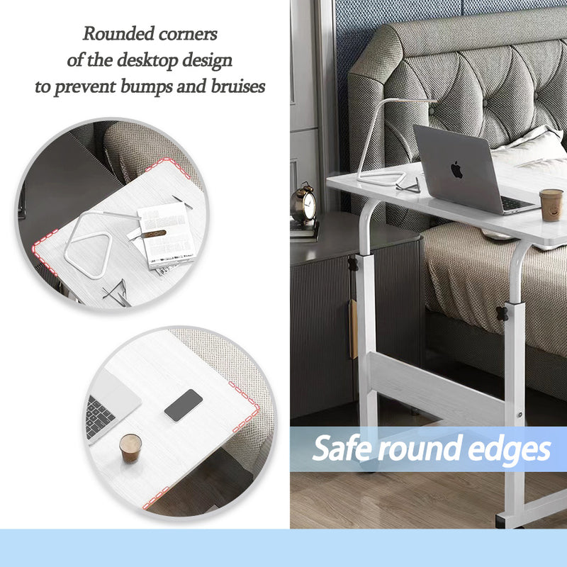 Load image into Gallery viewer, Mobile Laptop Desk Computer Table Stand Adjustable Bed Bedside Portable Study AU
