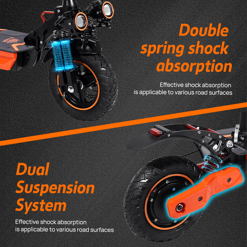 Load image into Gallery viewer, PORIYA 3000W Portable Electric Scooter 80KM/H Off Road Scooter Foldable E Bike

