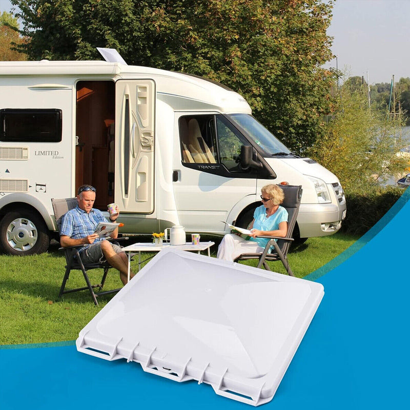 Load image into Gallery viewer, PORIYA 14" Universal RV Roof Vent Lid Cover Replacement Anti-UV Camper Trailer Motorhom
