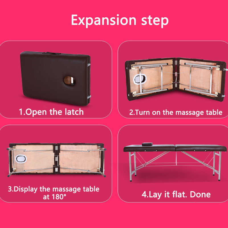 Load image into Gallery viewer, Folding Massage Table Portable Aluminium Massage Bed Beauty Chair Therapy
