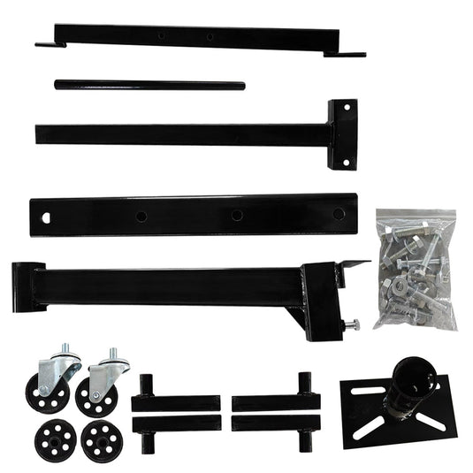 PORIYA  450kg Engine Stand Cars Auto Motor Crane Industrial Workshop Move Hoist