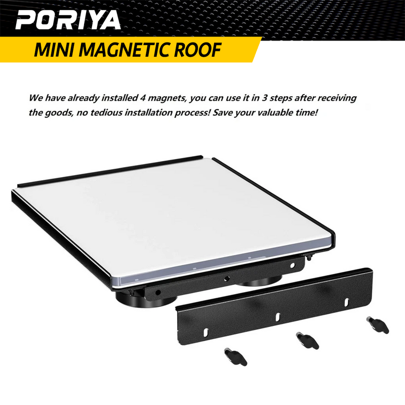 Load image into Gallery viewer, PORIYA Starlink Mini Magnetic Roof Mount Car Mount for Starlink Mini Full Protection
