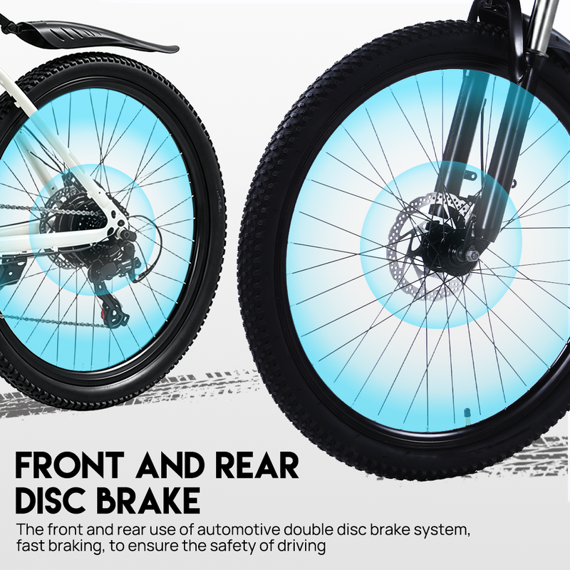 Load image into Gallery viewer, PORIYA 1500W 26“ Electric Mountain Bike 48V 10.4Ah Shimano 7 Speed Off Road AU
