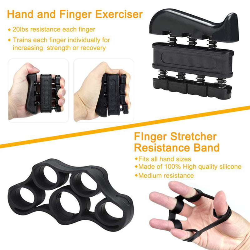 Load image into Gallery viewer, Portable 5 in 1 Finger Exerciser Compact Travel Friendly Rehab Approved Design

