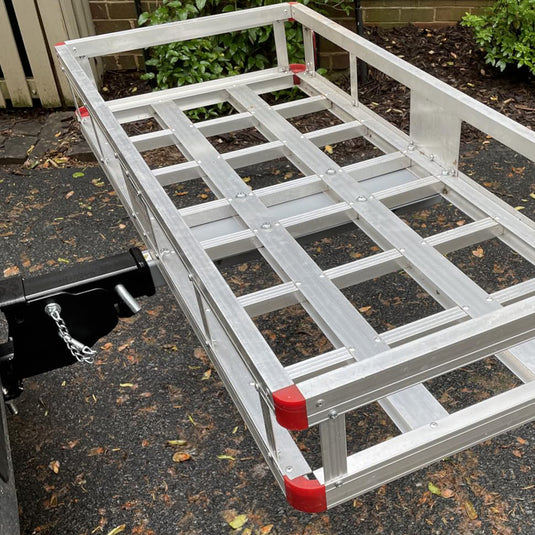 PORIYA Trailer Hitch Folding 2" Trailer Hitch 500LB Capacity Shank Mount Cargo Adapter