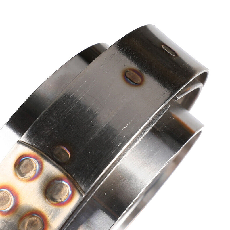 Load image into Gallery viewer, PORIYA 2.5" 64mm V-Band Vband Clamp Stainless Steel Flange Exhaust PipeTailpipe
