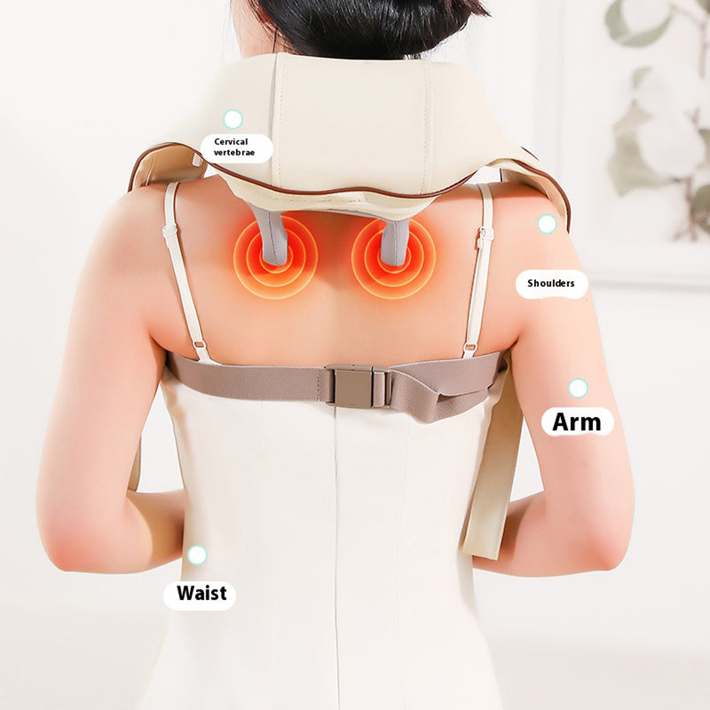 Load image into Gallery viewer, Neck Massager Shoulder Trapezius 5D with Heat Goletsure Massage Relief Pain
