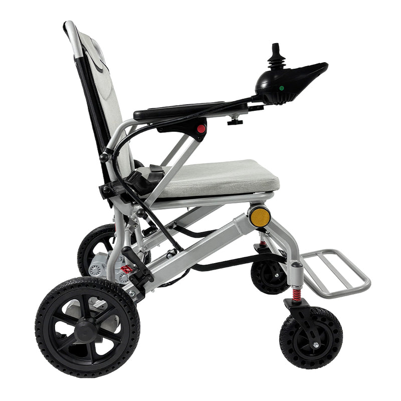 Load image into Gallery viewer, 16.5KG Electric Wheelchair Lightweight Foldable Lithium Power Aluminium Portable
