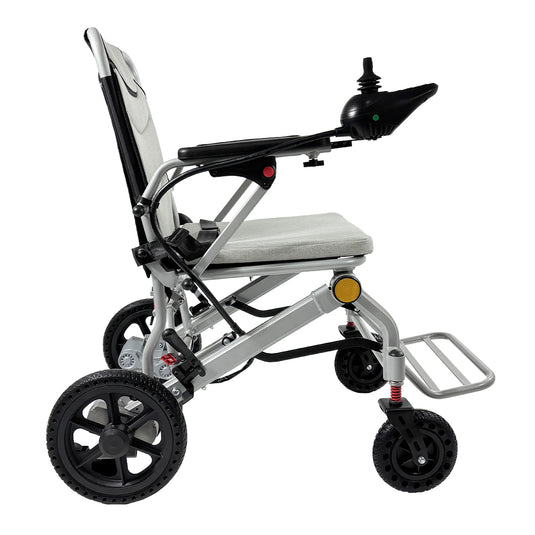 16.5KG Electric Wheelchair Lightweight Foldable Lithium Power Aluminium Portable