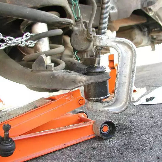 PORIYA 10pc Ball Joint Press Service Kit Remover Separator Adaptor 4x4 Garage Tool