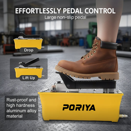 PORIYA Hydraulic/Slide Hammer/Clamp Tire Bead Breaker for Car Truck Trailer Tire