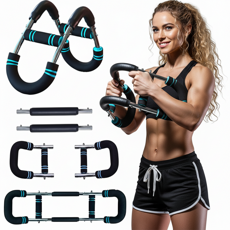 Load image into Gallery viewer, Training Adjustable Arm Trainer 3 Levels Chest Twister Home Workout Detachable
