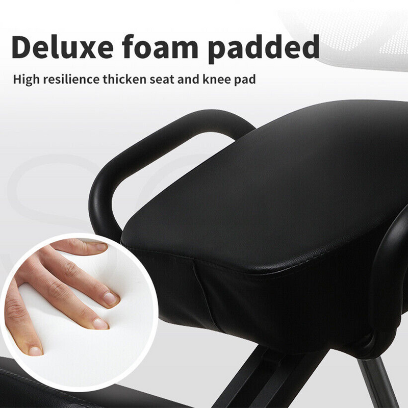 Load image into Gallery viewer, Kneeling Chair Office Home Ergonomic Posture Back Stretch Rest Chair Knee Seat
