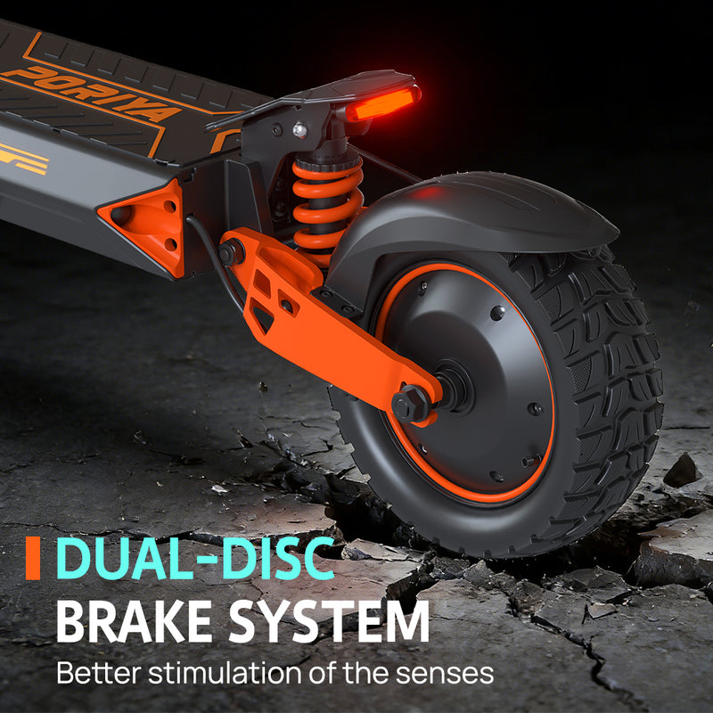 Load image into Gallery viewer, PORIYA Electric Scooter 2000W 70KM/H 60KM Foldable Portable Adult Off Road E-Bike
