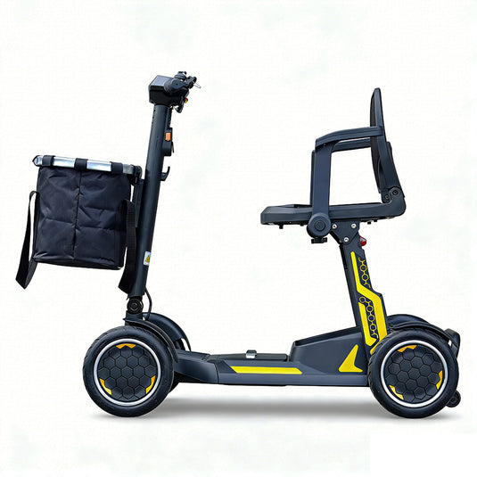 PORIYA 19.5KG Electric Mobility Scooter Lithium Power Foldable Airline w/ Basket