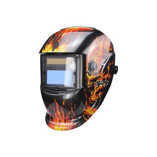 PORIYA Solar Helmet Auto Darkening Welding Welder Lens ARC TIG MIG MAG Large View