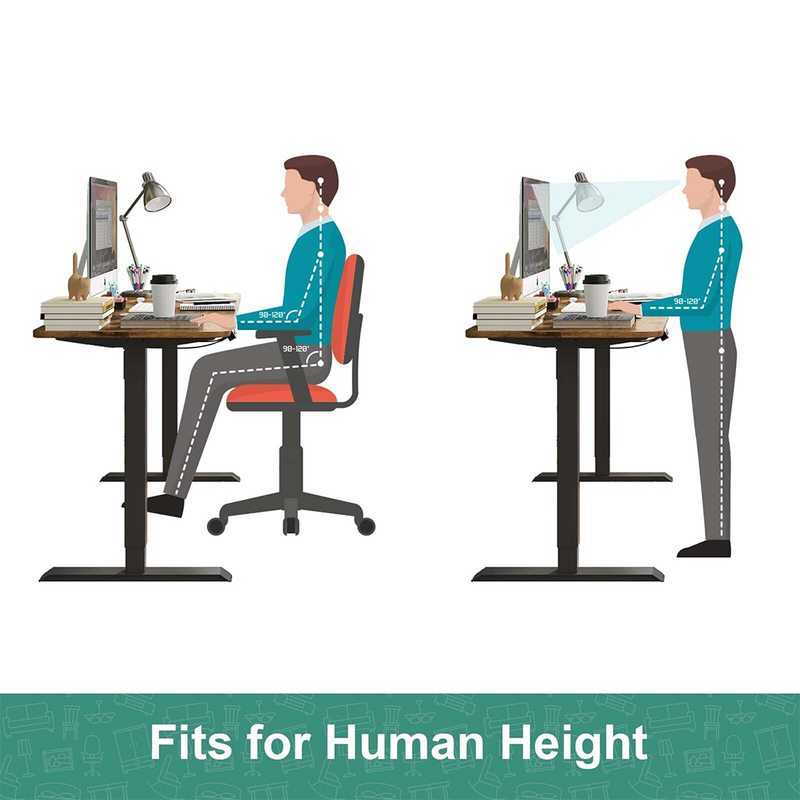 Load image into Gallery viewer, PORIYA Electric Standing Desk Gaming Desks Computer Table Home Office 3-Stage
