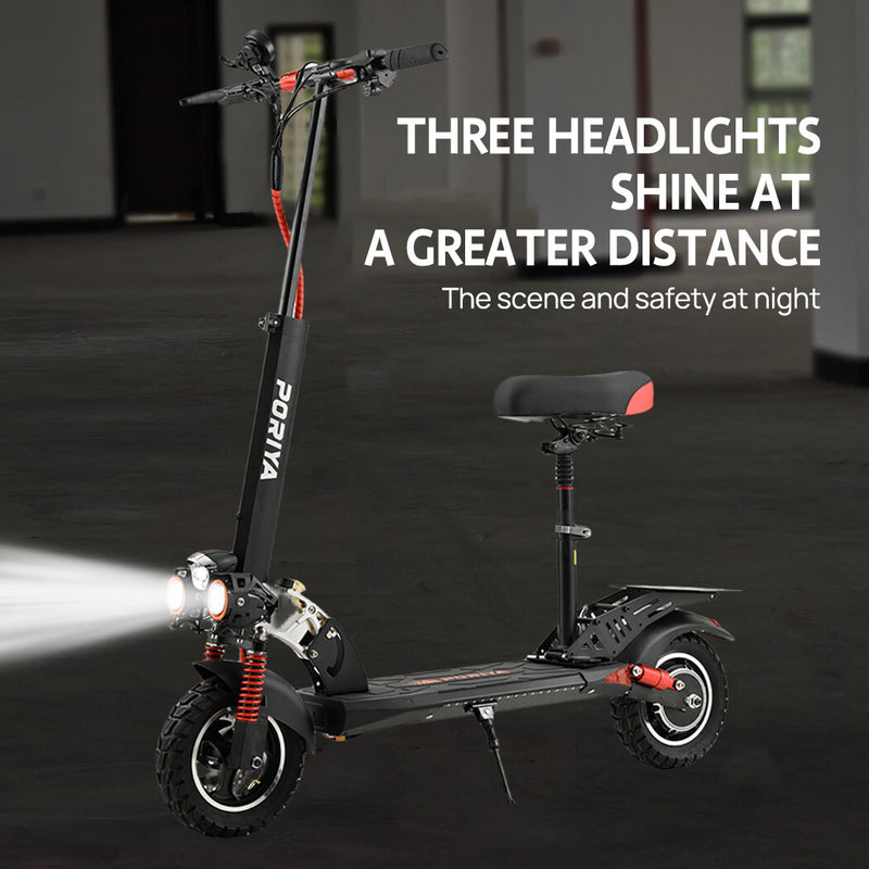 Load image into Gallery viewer, Electric Scooter Off Road 2000W 50km/h Foldable Portable Adult E-Bike W/Tail

