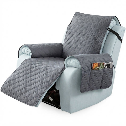 PORIYA 100% Waterproof Recliner Chair Cover Non Slip Recliner Covers for Recliner Chair