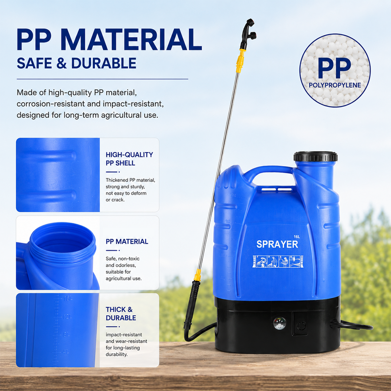 Load image into Gallery viewer, PORIYA 16L Electric Rechargeable Battery Weed Sprayer Backpack Farm Garden Pump Spray
