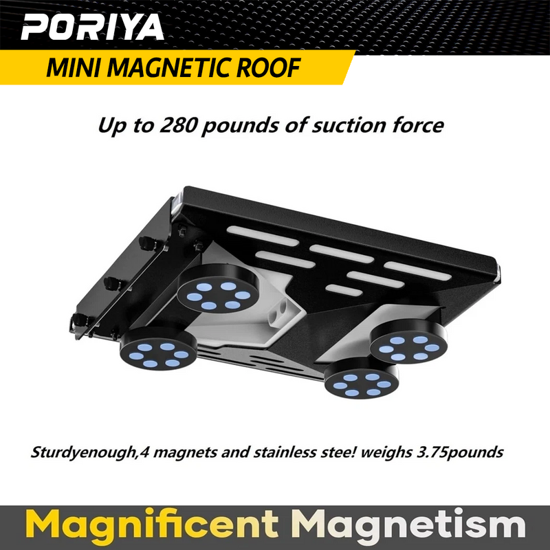 Load image into Gallery viewer, PORIYA Starlink Mini Magnetic Roof Mount Car Mount for Starlink Mini Full Protection
