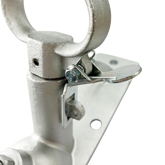PORIYA 50mm Trailer Coupling 3 Hole Zinc Bolt-On Quick Release Hitch 2000kg ADR