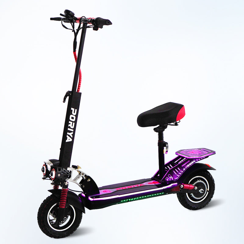 Load image into Gallery viewer, 2000W Electric Scooter Off Road 50km/h Foldable Commuter Adult E-Bike RGB

