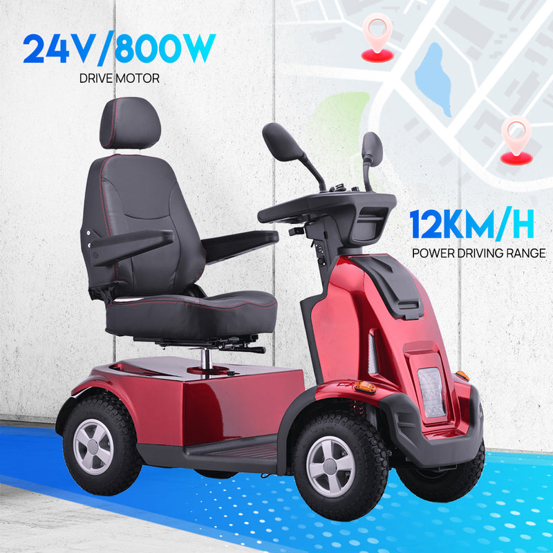 Load image into Gallery viewer, Electric Mobility Scooter 60KM Range /h 150KG Electric Motorised for Elderly12km
