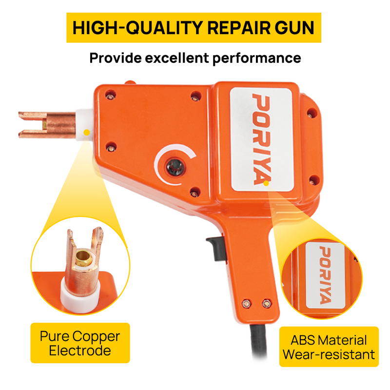 Load image into Gallery viewer, PORIYA Stud Welder Gun Electric Dent Repair Kit 800W 4V Auto Car Body Dent New

