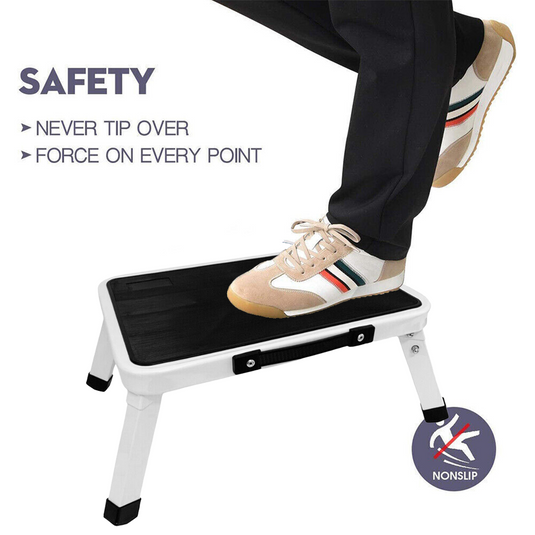 PORIYA Portable Folding Step Caravan Camping Rv Accessories Ladder Stool Camper Trailer