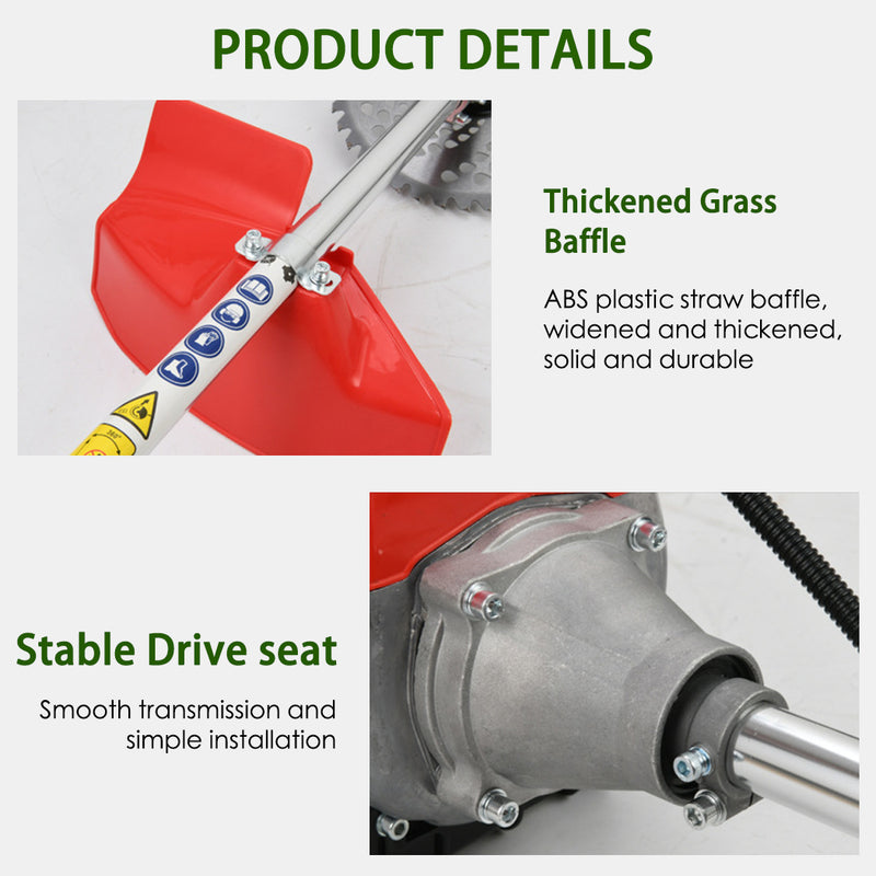 Load image into Gallery viewer, 7IN1 Petrol Pole Chainsaw Brush Cutter Whipper Snipper Hedge Trimmer 52CC &amp; 62CC
