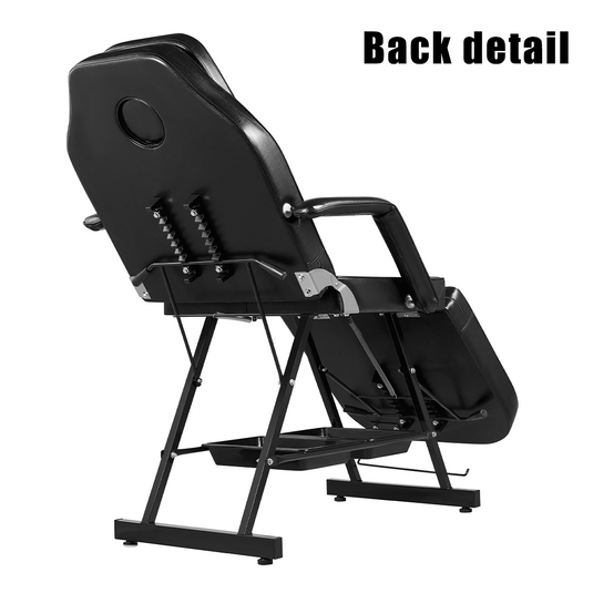 PORIYA 180CM Massage Table Portable Massage Bed 3 Folding Beauty Chair Therapy