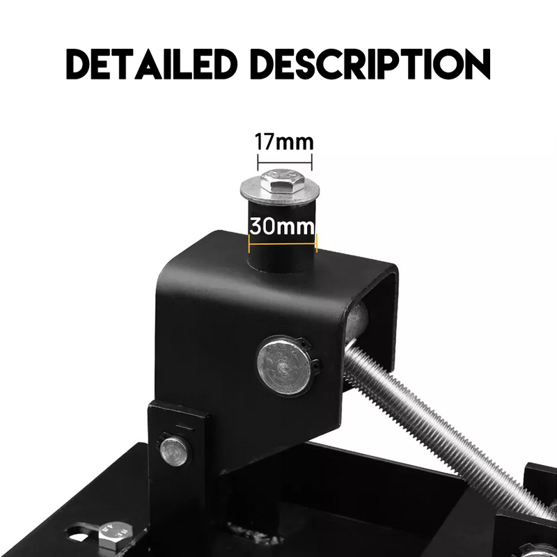 Load image into Gallery viewer, PORIYA Transmission Jack Adapter 500KG Automotive Car Gearbox Removal Trolley Adaptor
