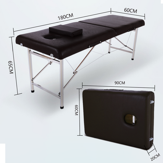 Folding Massage Table Portable Aluminium Massage Bed Beauty Chair Therapy
