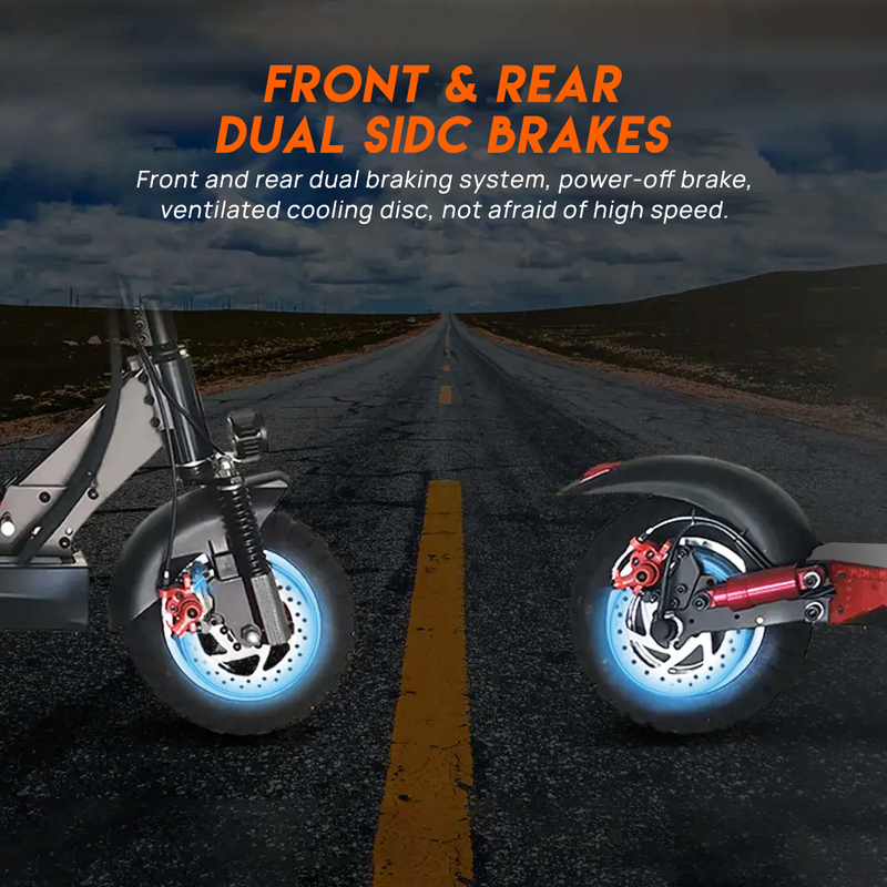 Load image into Gallery viewer, Electric Scooter Off Road 2000W 50KM/H Foldable Portable Adult E-Scooter E-Bike
