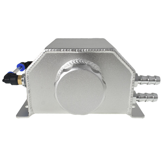 PORIYA Universal 1L Aluminum Radiator Coolant Overflow Bottle Tank Expansion Reservoir