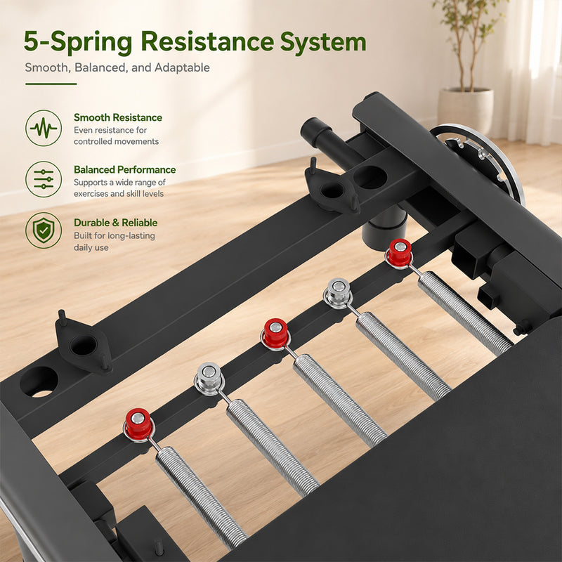 Load image into Gallery viewer, PORIYA Commercial Foldable Pilates Reformer Machine for Home Gym AU Stock
