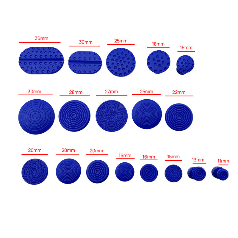 Load image into Gallery viewer, PORIYA 102pcs Car Body Dent Puller Auto Paintless Hail Dent Remover Repair Tools Kit
