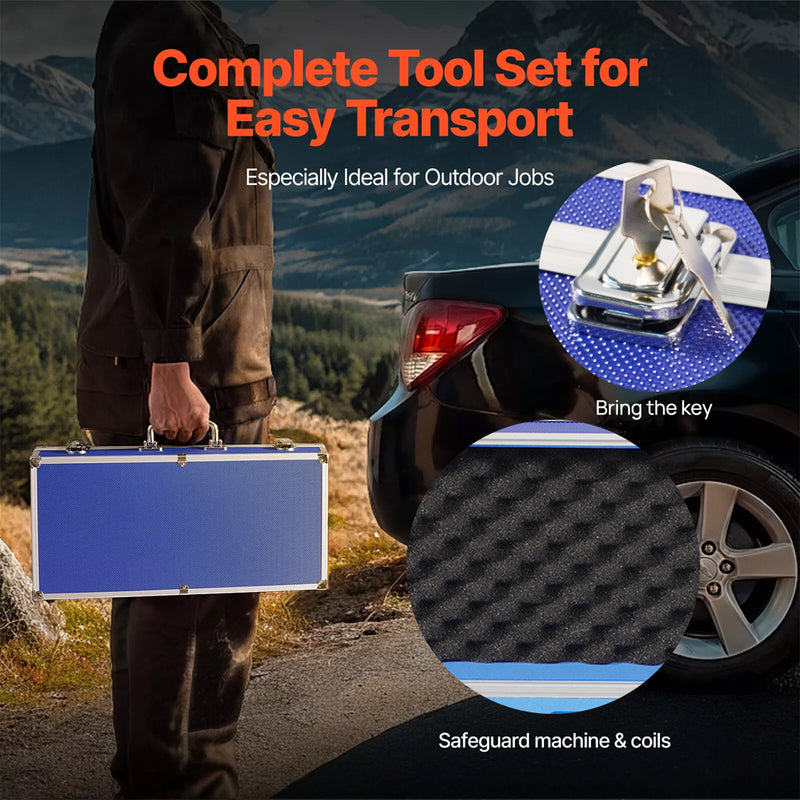 Load image into Gallery viewer, PORIYA 1000W Magnetic Induction Heater Hand-held Induction Heater for Bolts Removal
