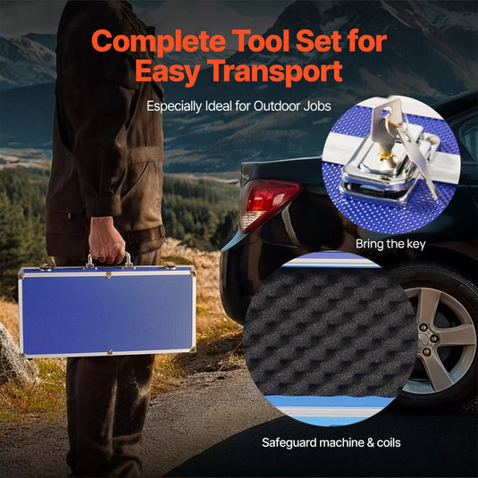 PORIYA 1000W Magnetic Induction Heater Hand-held Induction Heater for Bolts Removal