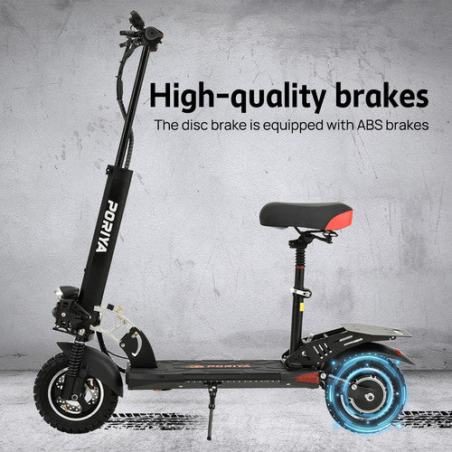 Load image into Gallery viewer, Electric Scooter 2000W 50KM/H Foldable Portable Adult Off Road E-Bike W/Tail

