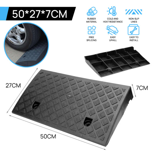 PORIYA Heavy Duty Kerb Curb Ramp Threshold Ramps For Car Truck Wheelchair Motorbike AU