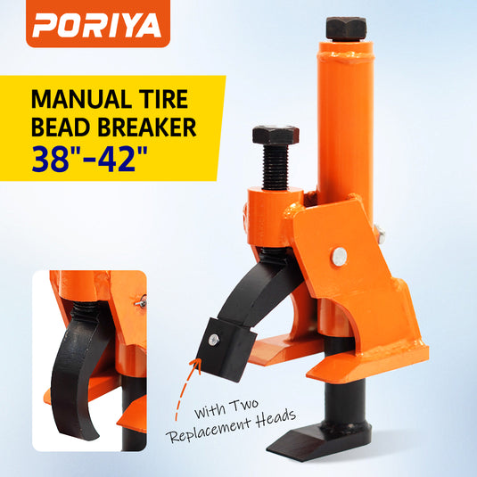 PORIYA Hydraulic/Slide Hammer/Clamp Tire Bead Breaker for Car Truck Trailer Tire