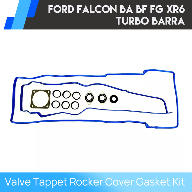Load image into Gallery viewer, PORIYA Valve Tapper Rocker Cover Gasket Kit Fit Ford Falcon BA BF FG 6cyl 4L XR6 &amp;Turbo
