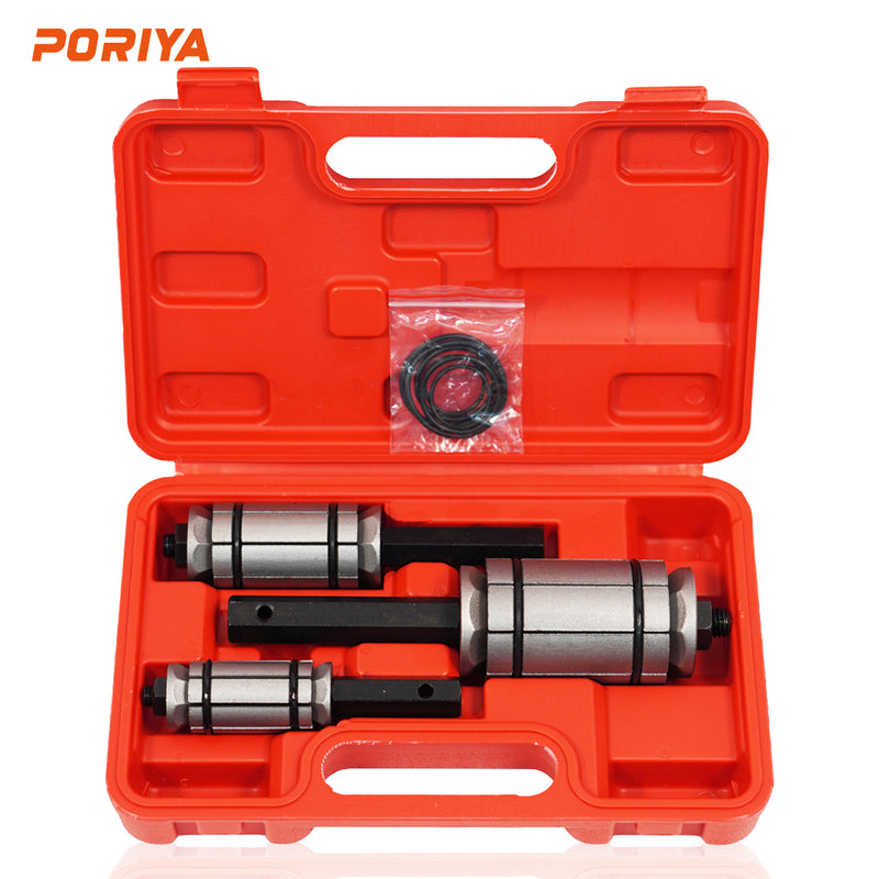 Load image into Gallery viewer, PORIYA Tail Pipe Expander Exhaust Tailpipe 3PCS Tool Set Muffler Spreader Dent Remover
