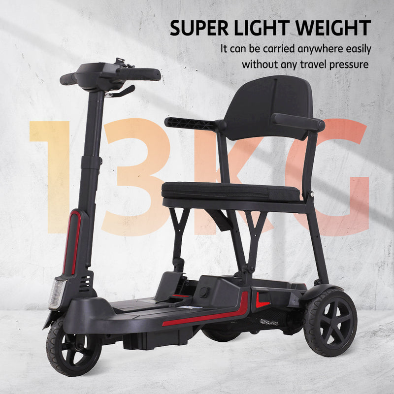 Load image into Gallery viewer, PORIYA 13KG Electric Mobility Scooter Lithium Power Folding 3 Wheel Airline Lightweight
