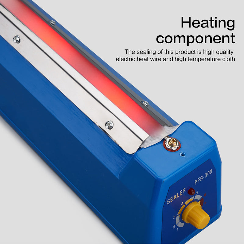 Load image into Gallery viewer, PORIYA 200/300/400mm Impulse Heat Sealer Sealing SAA Machine Electric/Plastic Poly Bag
