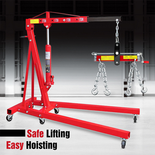 PORIYA Engine Leveler Balancer 900kg Load Shop Crane Hoist Chain Lift  Loading Leveller