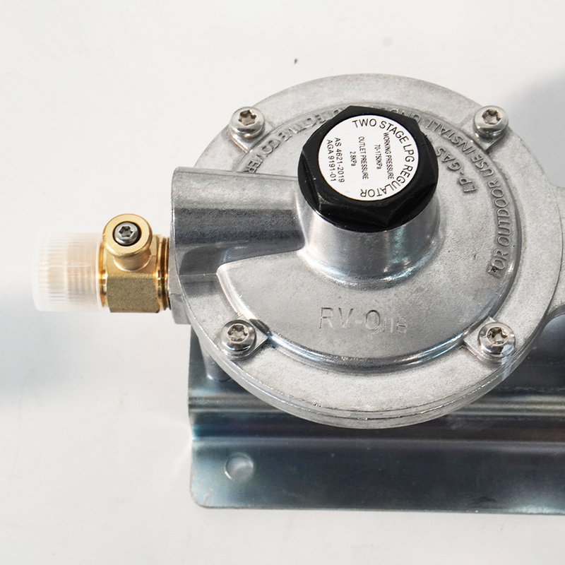 Load image into Gallery viewer, PORIYA LPG Regulator Kit Twin Stage 280MJ Suit Caravan RVs &amp; Home Use
